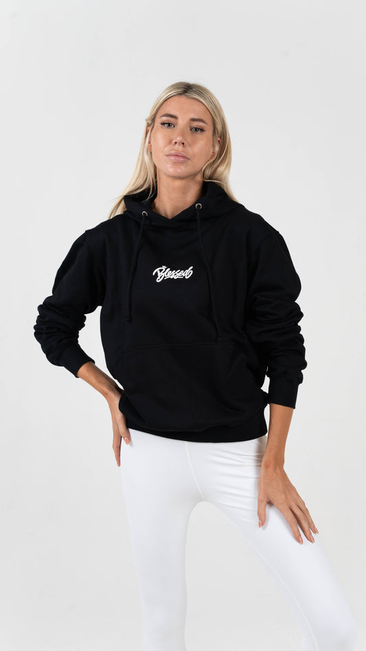 Blessed Essential Unisex Hoodie – Black