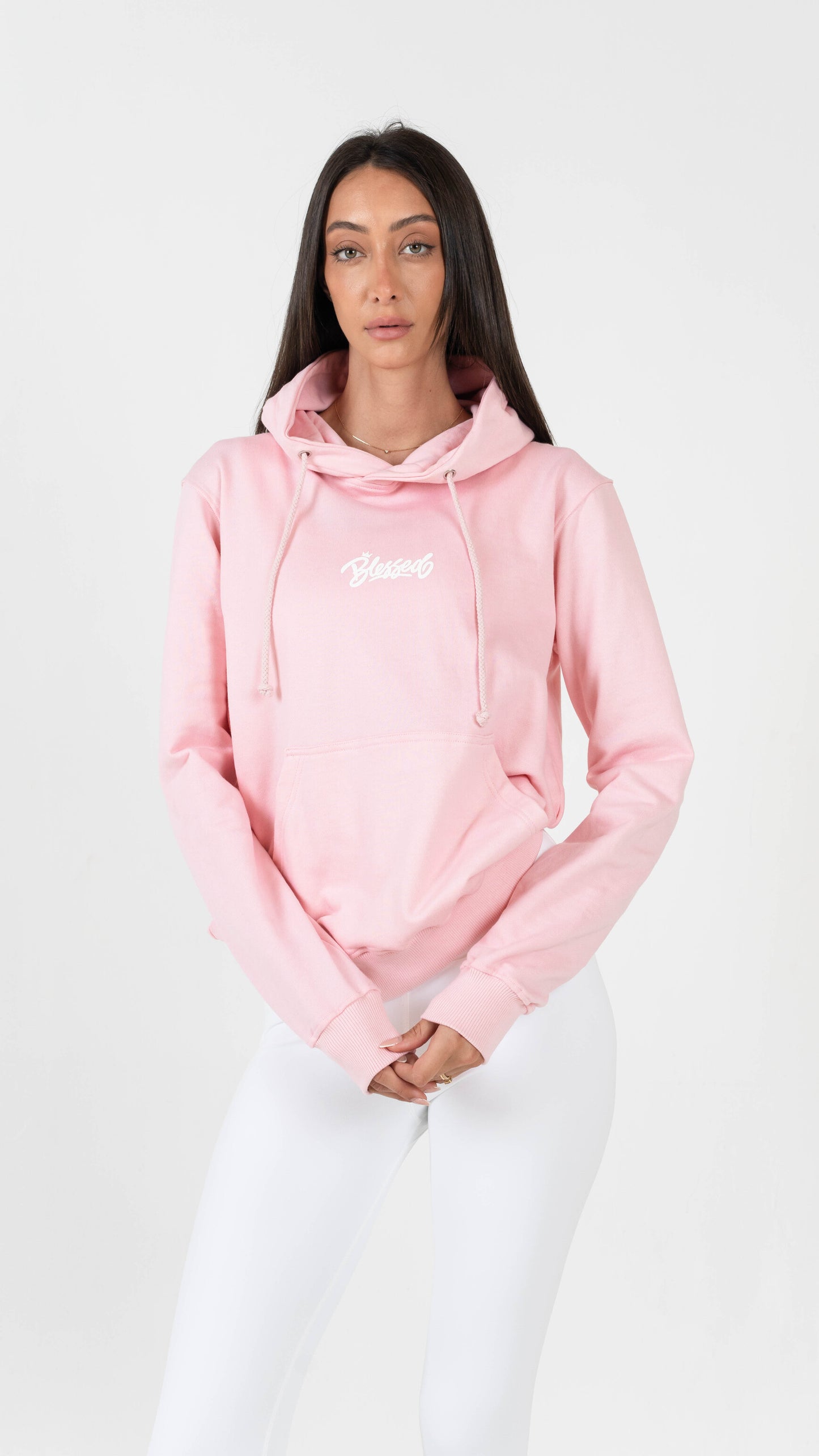 Blessed Essential Unisex Hoodie – Pink