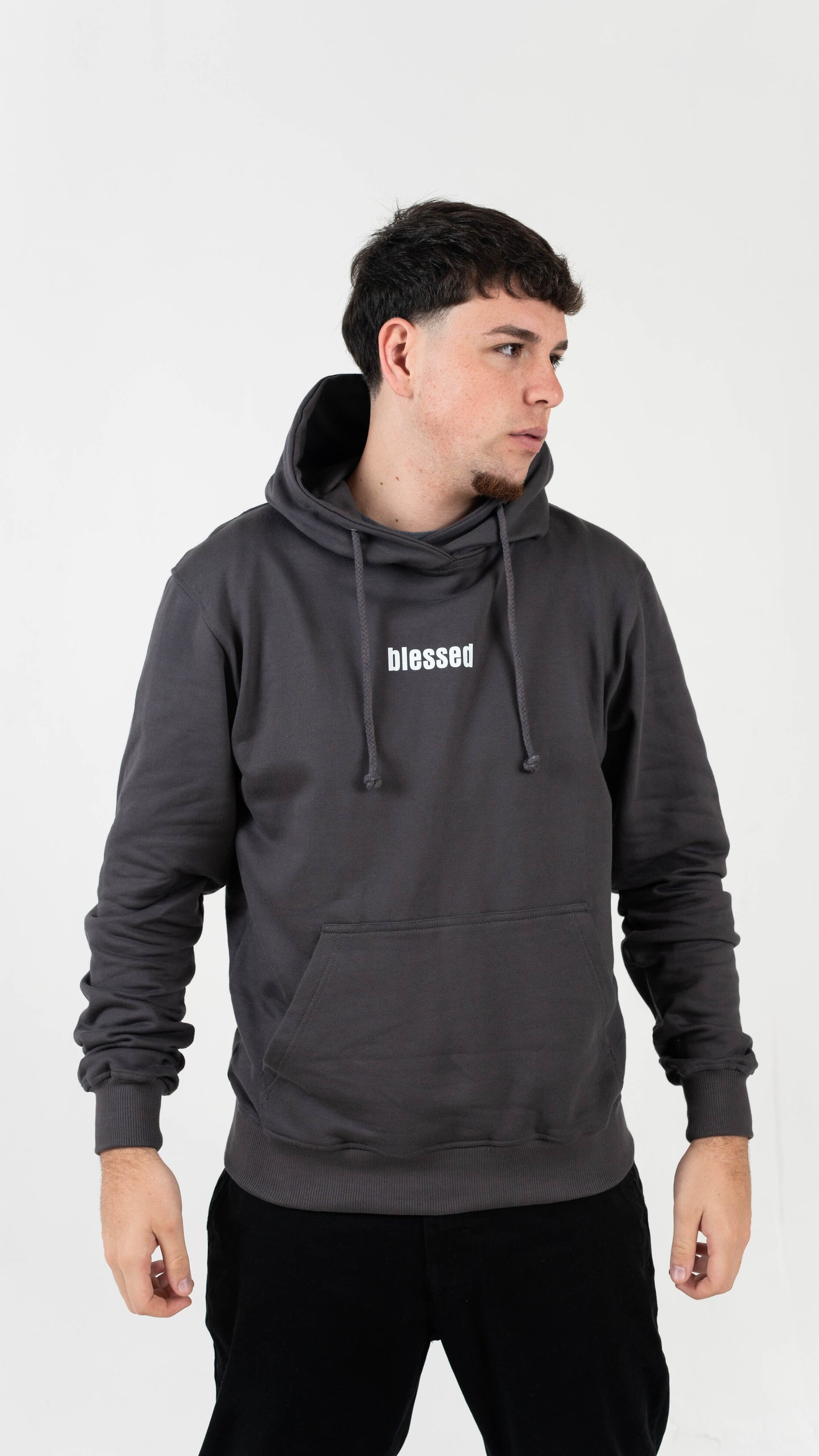 Blessed Essential Car Hoodie - Stone Wash