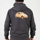 Blessed Essential Car Hoodie - Stone Wash