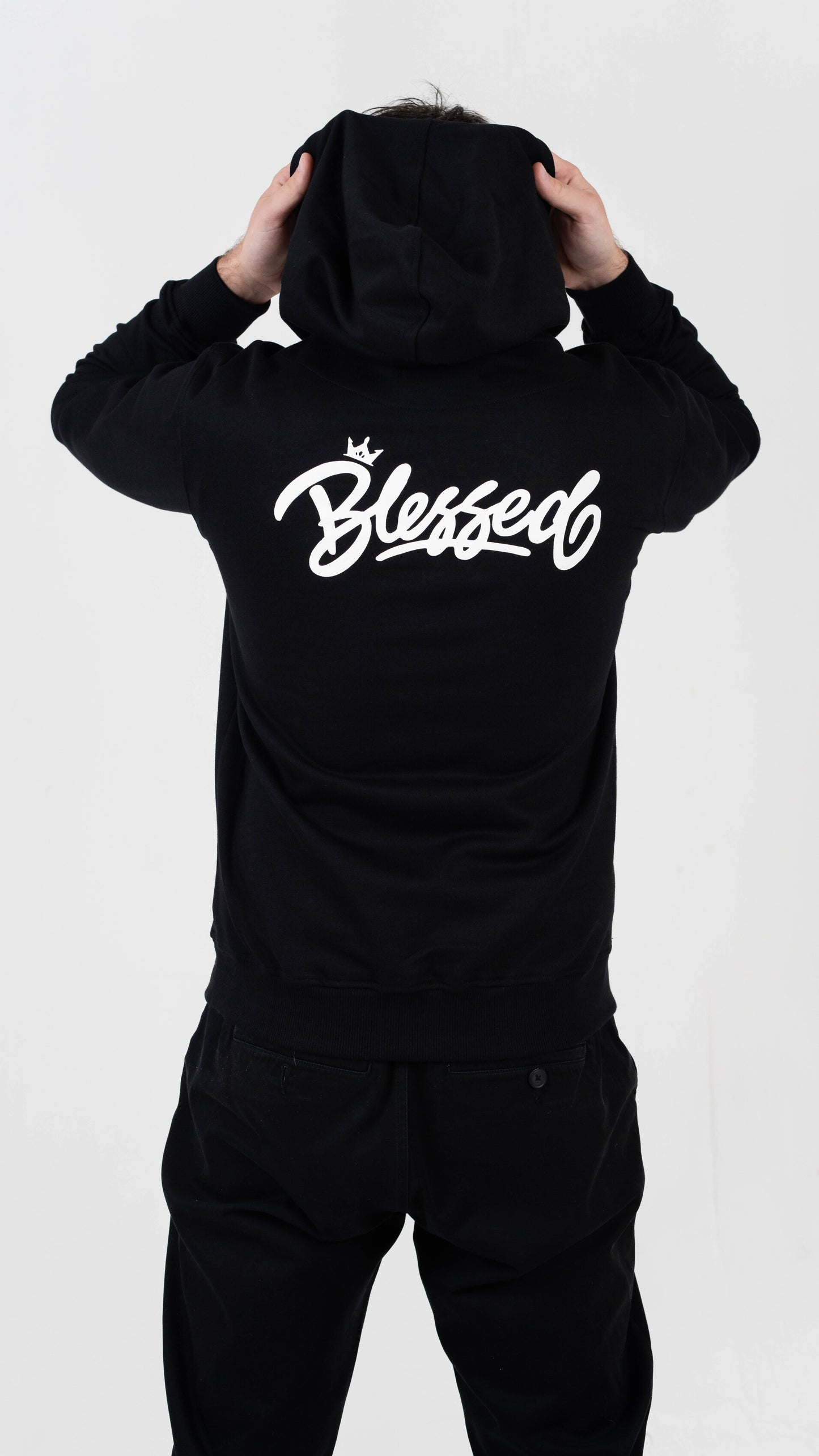 Blessed Essential Unisex Hoodie – Black