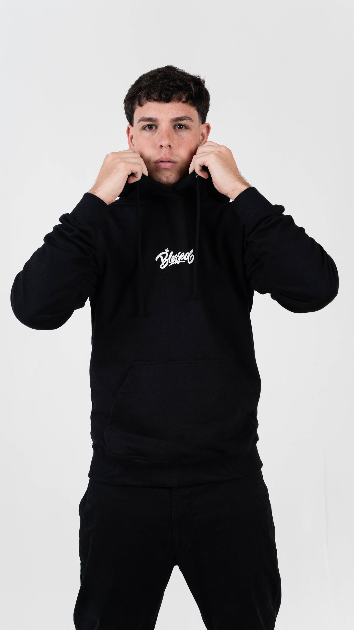 Blessed Essential Unisex Hoodie – Black