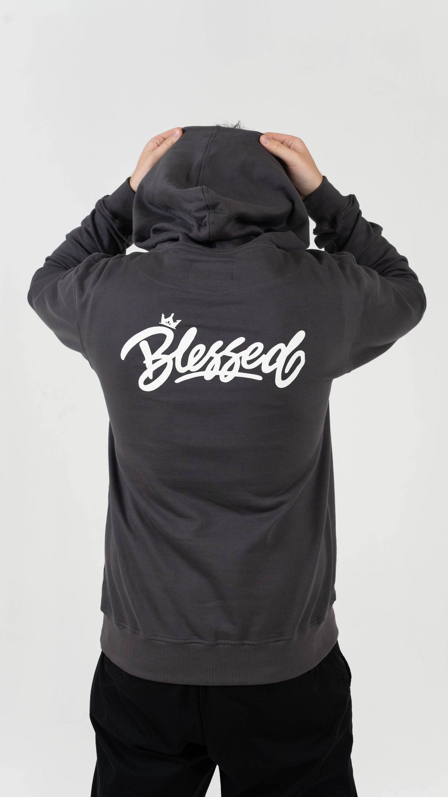Blessed Essential Hoodie – Stone Wash