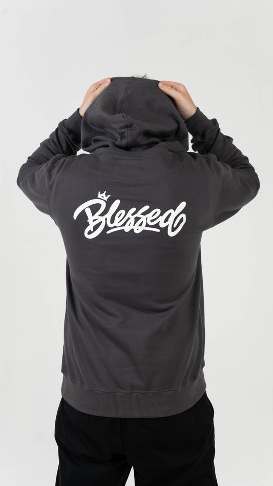 Blessed Essential Hoodie – Stone Wash