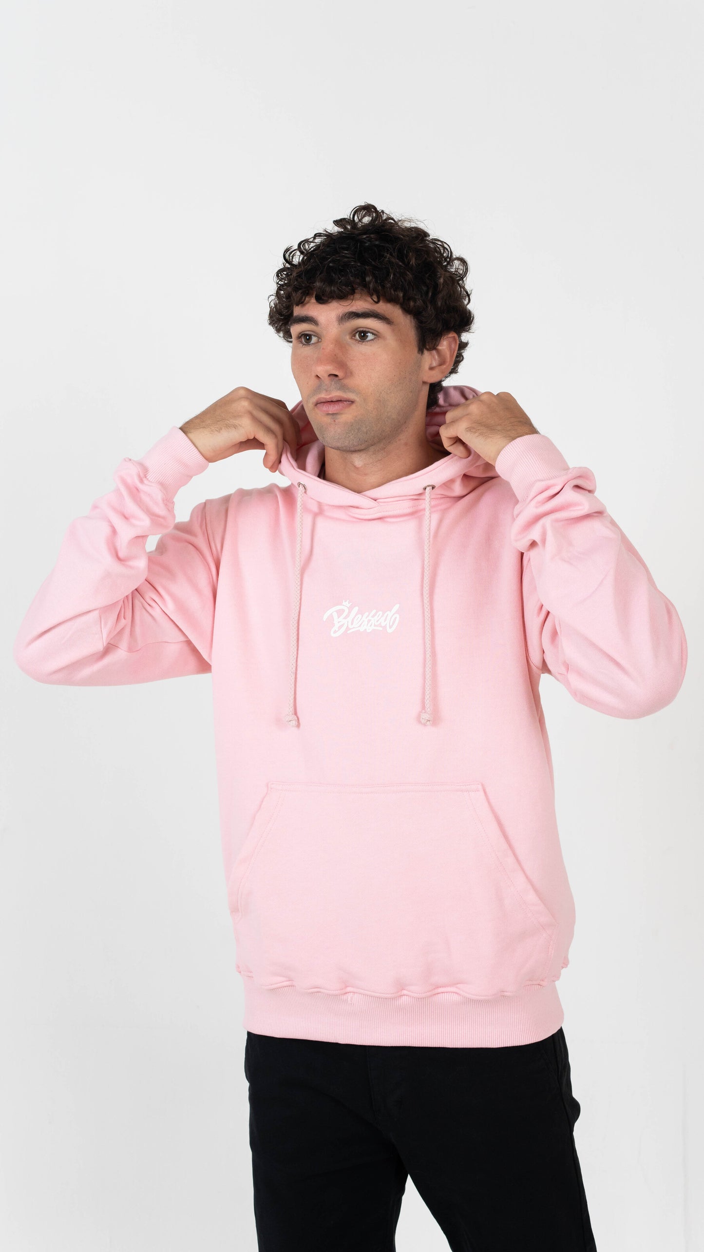 Blessed Essential Unisex Hoodie – Pink