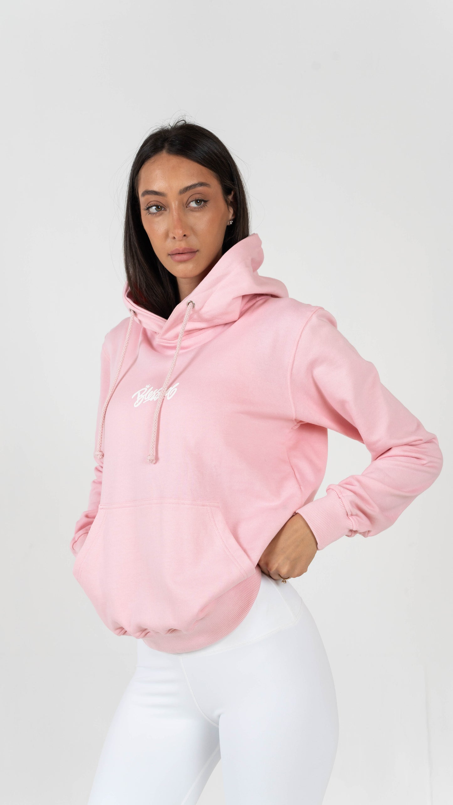 Blessed Essential Unisex Hoodie – Pink