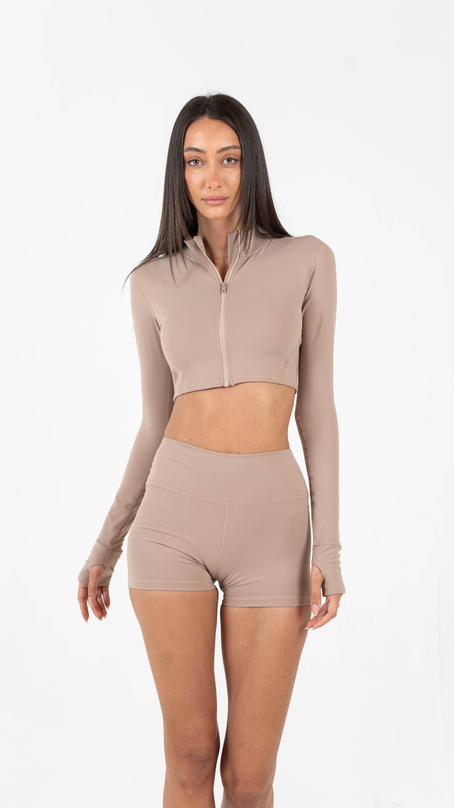 Blessed Sport Short Zip Set