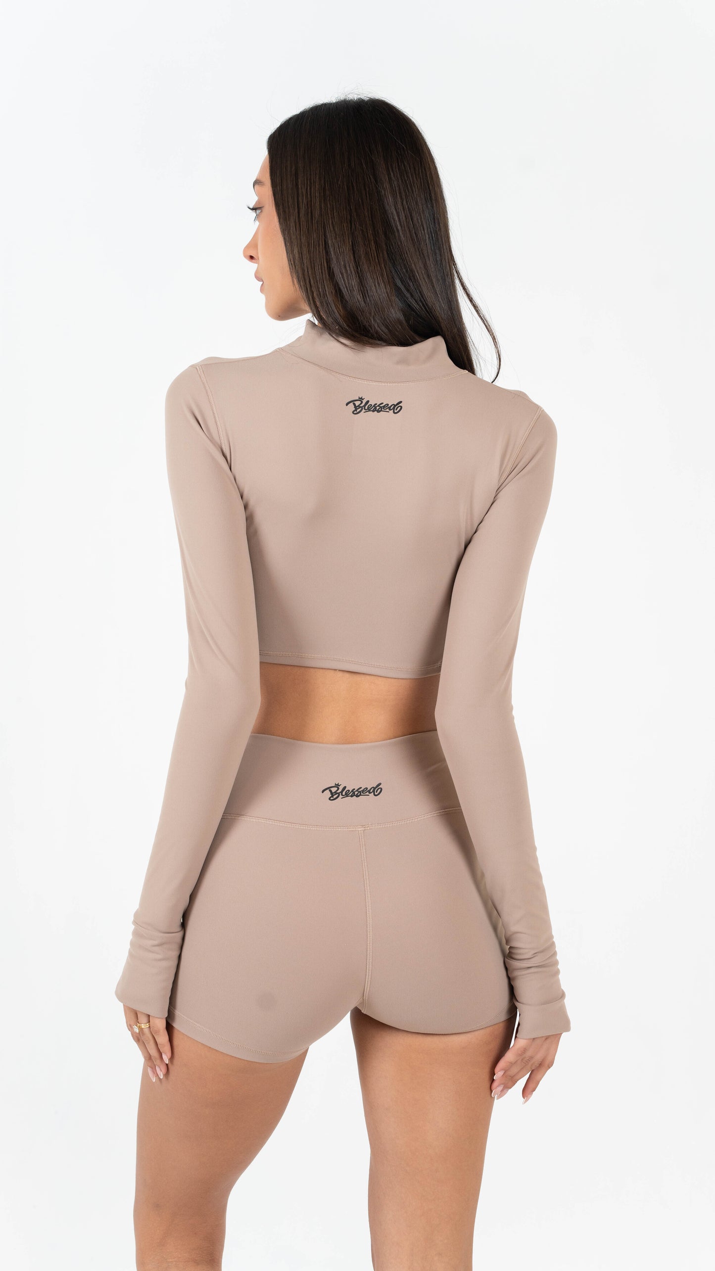 Blessed Sport Short Zip Set