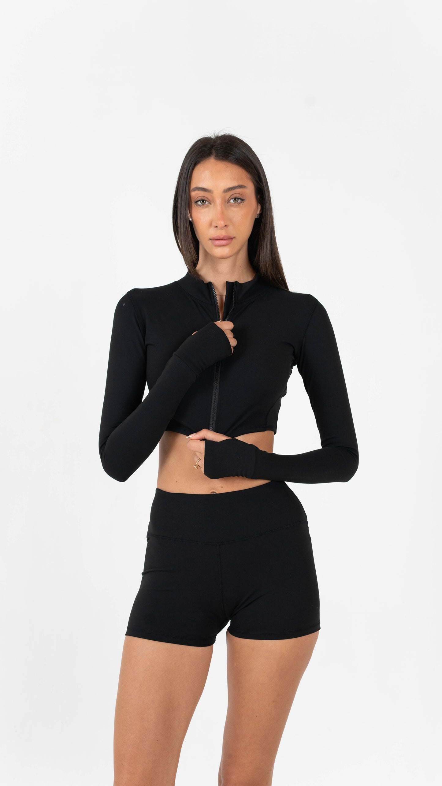Blessed Sport Short Zip Set