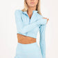 Blessed Sport Short Zip Set