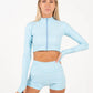 Blessed Sport Short Zip Set