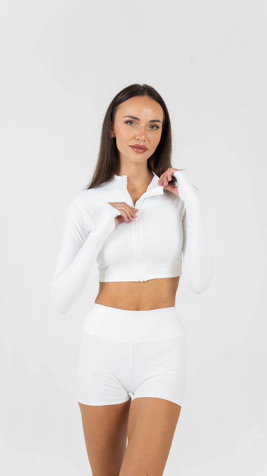 Blessed Sport Short Zip Set